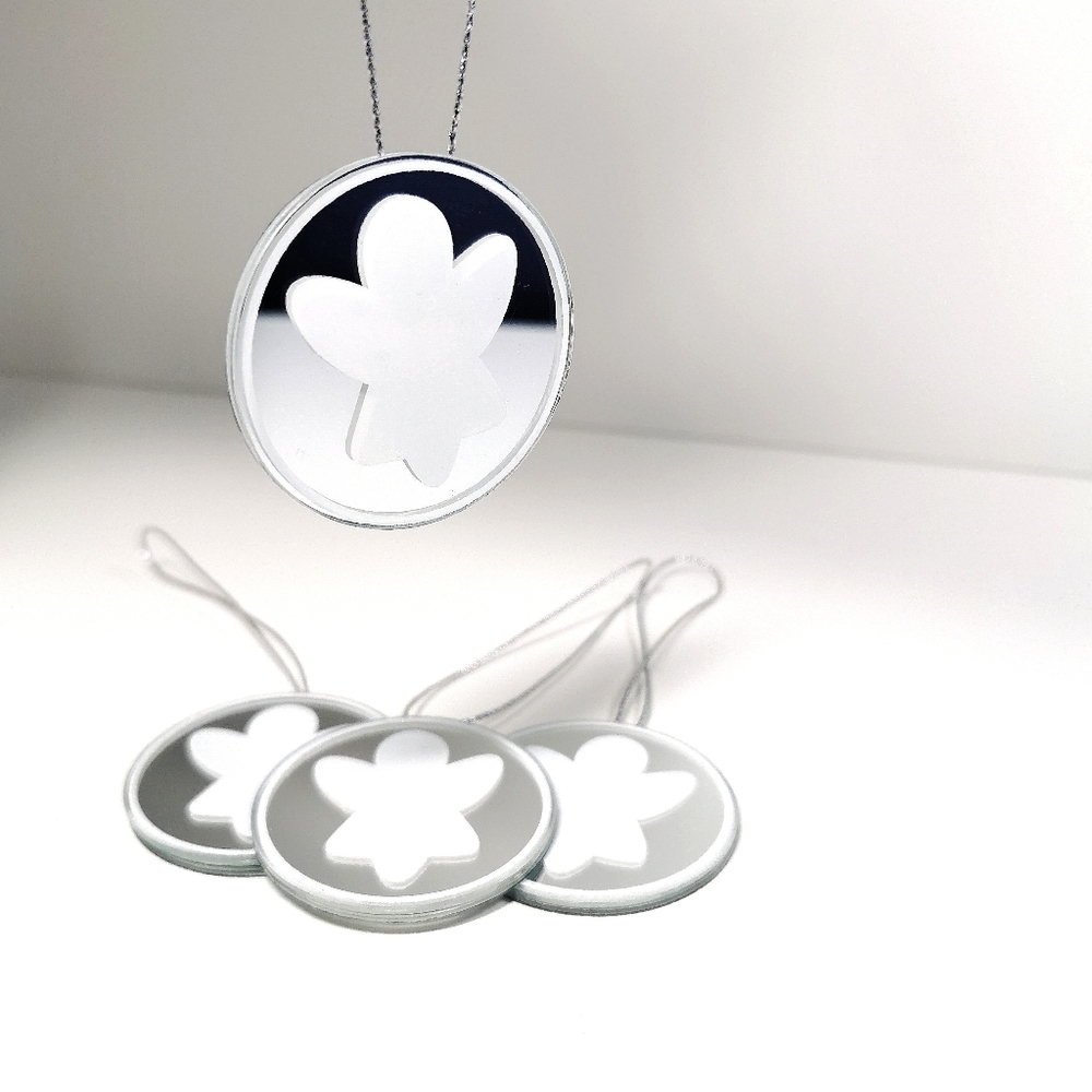 IKEA | Mirror Angel Tree Ornaments